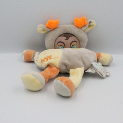 Doudou et compagnie Les Bouilles cerf elan renne je touche du Bois