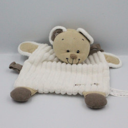 Doudou plat ours blanc...