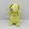 Doudou souris vert gris SUCRE D'ORGE NEUF