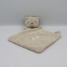 Doudou plat ours beige Mes Jolis Petits Petons NICOTOY