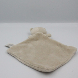 Doudou plat ours beige Mes Jolis Petits Petons NICOTOY