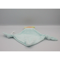 Doudou plat crabe orange bleu BERLINGOT