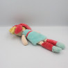 Doudou et compagnie poupée fée bleu rose Bleuet