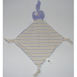 Doudou plat hochet chat Malice et Bulle CP INTERNATIONAL