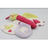 Doudou papillon rose mauve vert ORCHESTRA PREMAMAN