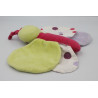 Doudou papillon rose mauve vert ORCHESTRA PREMAMAN