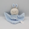 Doudou plat lapin bleu j'aime Maman KING BEAR