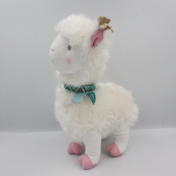 Peluche lama blanc HISTOIRE D'OURS