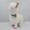 Peluche lama blanc HISTOIRE D'OURS