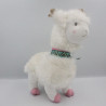 Peluche lama blanc HISTOIRE D'OURS