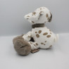Doudou chien blanc beige Max Noa et Tom NATTOU 30 cm
