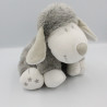 Doudou mouton gris blanc étoiles NICOTOY