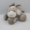 Doudou poney cheval beige marron blanc couronnes Noa NATTOU