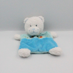 Doudou plat ours bleu...