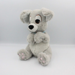 Doudou peluche chien Clochard dans un sac baluchon DISNEY 