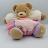 Doudou ours patapouf rose blanc mauve vert coccinelle KALOO