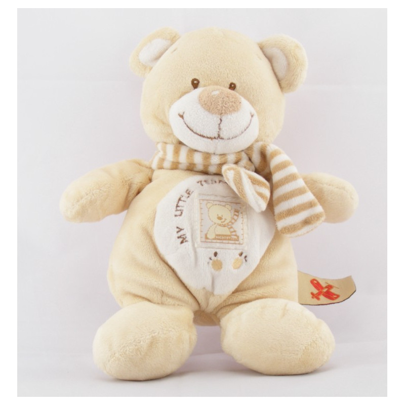 Doudou ours écru My Little Teddy NICOTOY