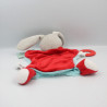 Doudou et compagnie lapin bleu rouge gris EUREKA KIDS