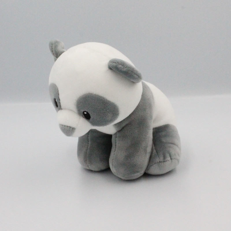 Peluche panda blanc gris TY INC