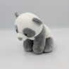 Peluche panda blanc gris TY INC