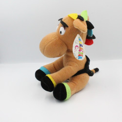 Peluche Ane cheval marron avec selle CHARACTER PMS
