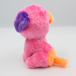 Peluche chien rose orange violet Gros yeux brillant TY