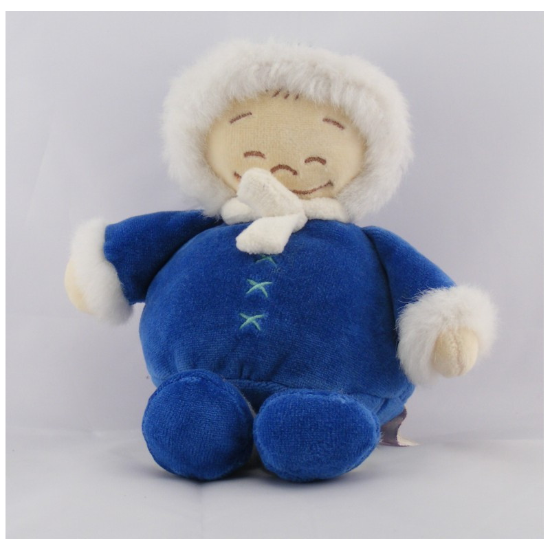 Doudou esquimau bleu NOUKIE'S