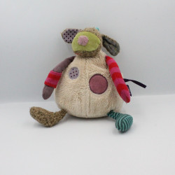 Doudou musical chien Les Jolis pas beaux MOULIN ROTY