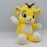 Peluche Simba le roi lion oreilles satin DISNEY NICOTOY