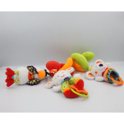 Spirale d'activité arche doudou vache souris poule BABYSUN