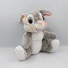 Doudou peluche lapin gris Pan-pan Panpan Bambi DISNEY NICOTOY