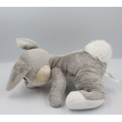 Doudou peluche lapin gris Pan-pan Panpan Bambi DISNEY NICOTOY 