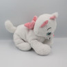 Doudou chat blanc Marie Les Aristochats Disney Nicotoy 25 cm