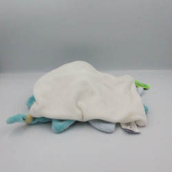 Doudou et compagnie collector ours fleur pétale bleu Tatoo