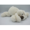 Doudou peluche chien blanc Cookie HISTOIRE D'OURS