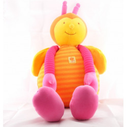 Doudou Boule LOUNA l'Abeille Orange Moulin Roty