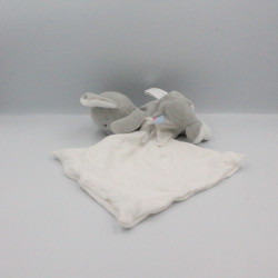 Doudou koala gris blanc mouchoir cajou SUCRE D'ORGE