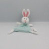 Doudou plat lapin bleu blanc GIPHAR