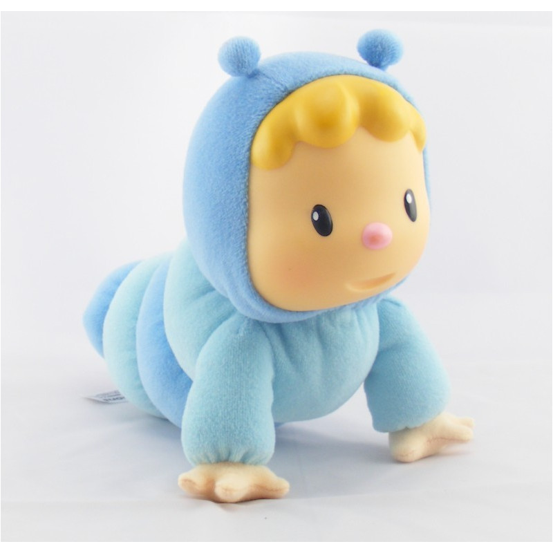 Doudou Cotoons Chowing chenille bleu de Smoby