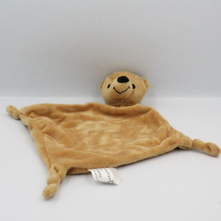 Doudou plat ours marron FL