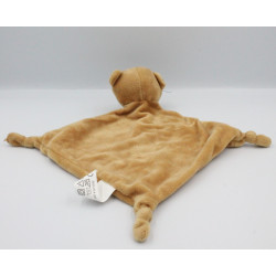 Doudou plat ours marron FL CA