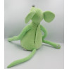 Peluche interactive une souris verte FAGOE