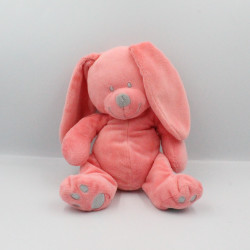Doudou lapin rose gris SIMBA TOYS KIABI