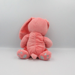 Doudou lapin rose gris SIMBA TOYS KIABI