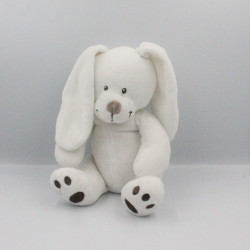 Doudou lapin blanc marron SIMBA TOYS KIABI