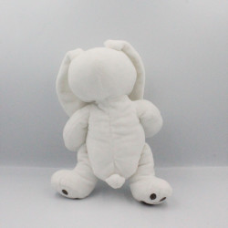 Doudou lapin blanc marron SIMBA TOYS KIABI