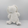 Doudou lapin blanc marron SIMBA TOYS KIABI