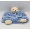 Doudou plat ours plume bleu Blue KALOO