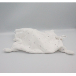 Doudou plat lapin blanc étoiles SIMBA TOYS KIABI 