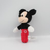 Doudou baton Mickey noir rouge DISNEY NICOTOY